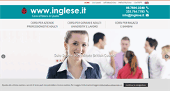 Desktop Screenshot of inglese.it